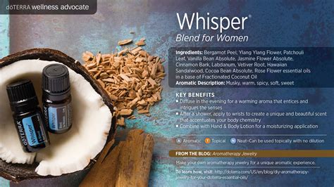doterra whisper blend  women   essential oils