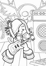 Rock Star Coloring Pages Rockstar Cycle Printables Rocks Drawing Sheets Printable Kids Girl Cartoon Getdrawings Band Color Template Bubakids sketch template