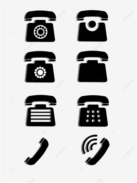 gambar ikon logo simbol telepon ai elemen komersial vektor geometris