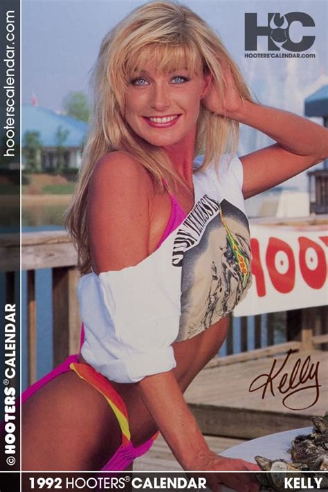 kelly 1992 the 50 hottest hooters calendar girls of all