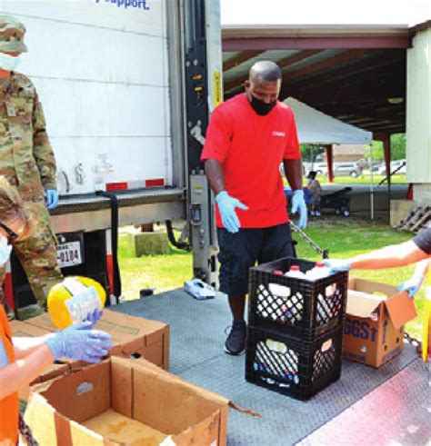 Food Distribution Event Helps County Families Burleson