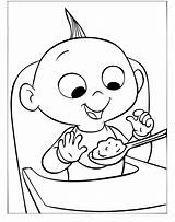 Jack Parr Coloring Pages Eating Incredibles Printable Categories Coloringonly sketch template