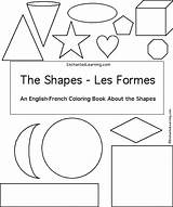 French Shapes Cover Enchantedlearning Estimate Subscribers Kindergarten 1st Grade Level sketch template
