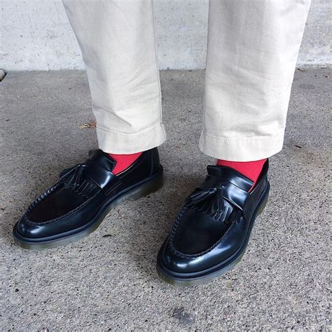 instagram dr martens hk official page step     adrian smooth tassel loafers