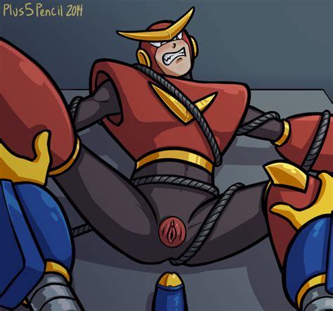 Rule 34 Android Ass Blush Bondage Capcom Clenched Teeth