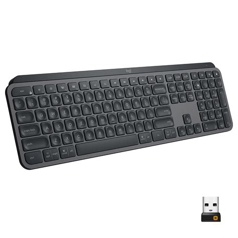 buy logitech mx keys advanced illuminated wireless keyboard bluetooth