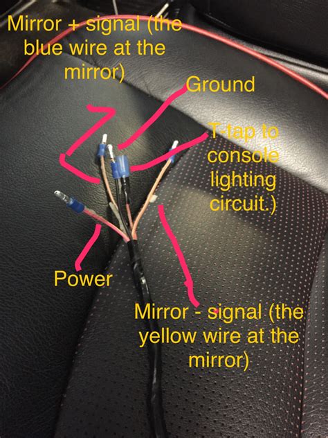 wiring diagram  ram tow mirrors
