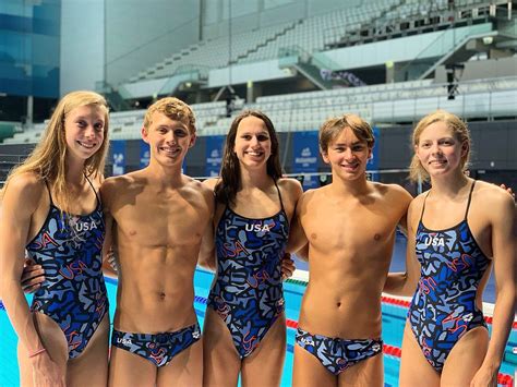 usa team   world junior swimming championships elects  captains