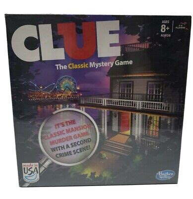 clue board game  edition   versions classic mansion game