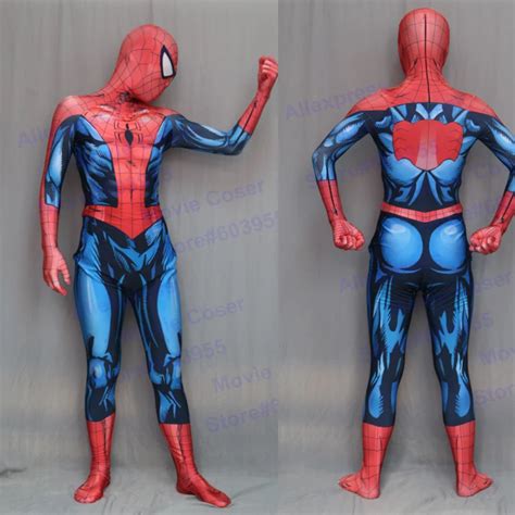 ultimate spider woman cosplay costume 3d print spandex red girls female