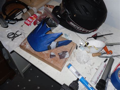 repair broken helmet visor  steps instructables