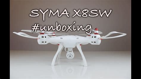 dron syma xsw unboxing cz  predstaveni dronu rcproficz youtube