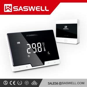 china saswell programmable wifi wireless smart room thermostat  boiler  electric heating