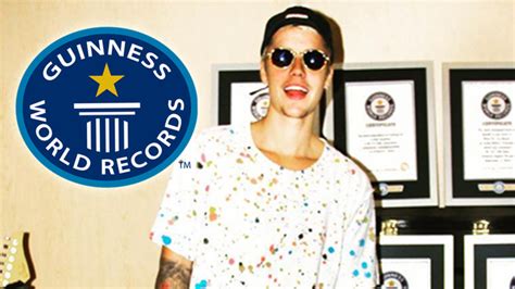 justin bieber has just rewritten history by achieving 8 amazing guinness world records capital