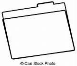 Folder Clipart Clipground Outline sketch template