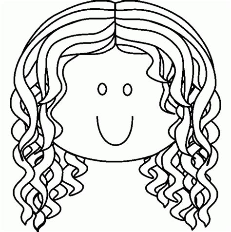 girl face coloring pages clip art library
