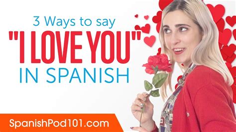 How To Say You Love Me In Spanish New Update