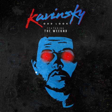 kavinsky odd   weeknd remix single cover art lyrics genius lyrics