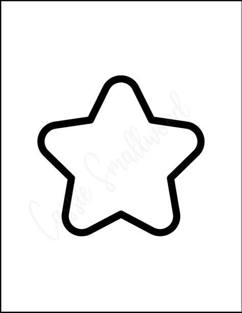 printable star templates tons   sizes cassie smallwood