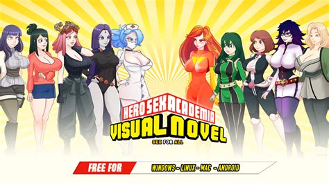 Hero Sex Academia Visual Novel V0 033 Sexforall Lewdgames