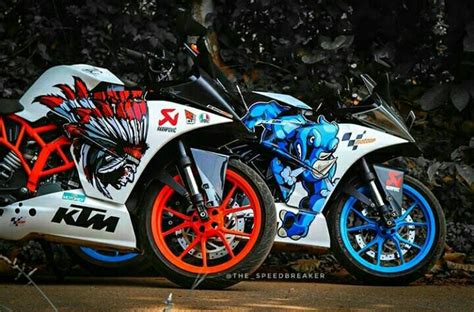 ktm rc  modified  final year college project