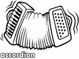 Accordion Clipart Coloring Germany Drawing Clip Pages German Getdrawings Clipground Cliparts sketch template
