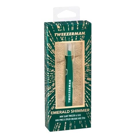 tweezerman mini slant emerald kit aanbieding bij douglas