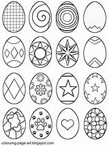 Easter Egg Eggs Coloring Printable Drawing Colouring Pages Designs Drawings Kids Multiple Sheet Symbol Patterns Line Colour Hatching Abstract Template sketch template