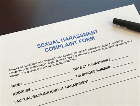 Filing A Sexual Harassment Complaint In Virginia Employment Law