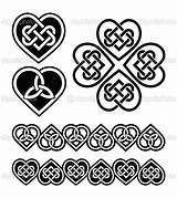 Celtic Knot Heart Clipart Tattoo Designs Patterns Symbols Clip Vector Choose Board sketch template