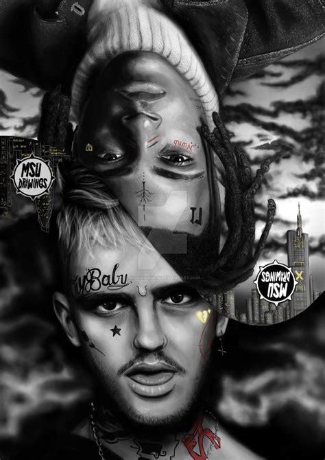 The Lil Peep N Xxxtentacion Drawing Msudrawings By