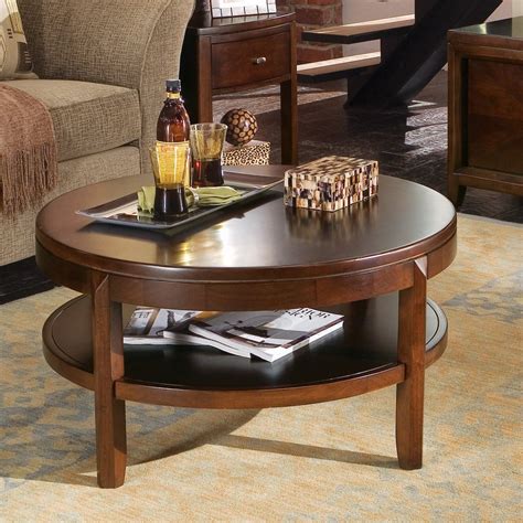 American Drew Tribecca Round Coffee Table Coffee Table