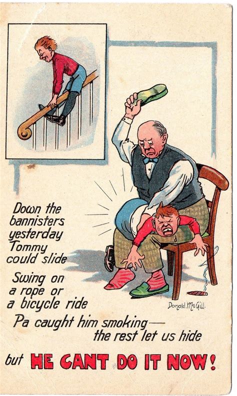 dad spanking son with slipper postcard 1913 antique price guide hot