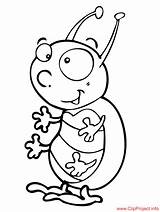 Bug Cartoon Coloring Pages Clipart Animals Cliparts Sheet Title Library Coloringpagesfree Sheets Next sketch template