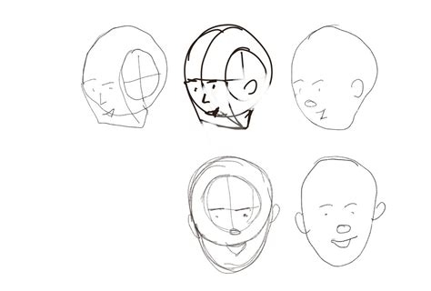 simple heads  views skillshare student project