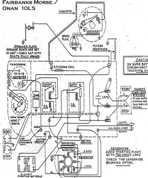 onan  hp wiring diagram