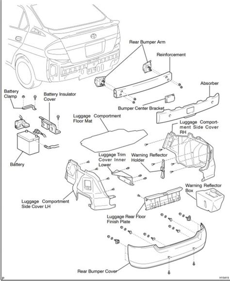 prius parts diagram