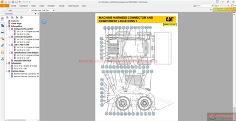 cat skid steer  electrical diagram auto repair manual forum heavy equipment forums