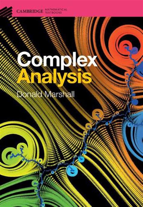 complex analysis  donald  marshall english hardcover book