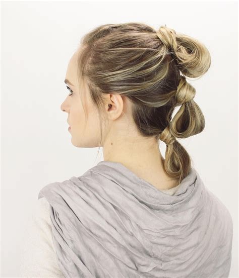 rey hairstyle star wars tutorial  haircut suits  face