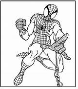 Coloring Kids Spiderman Spider Disimpan Dari Pages sketch template