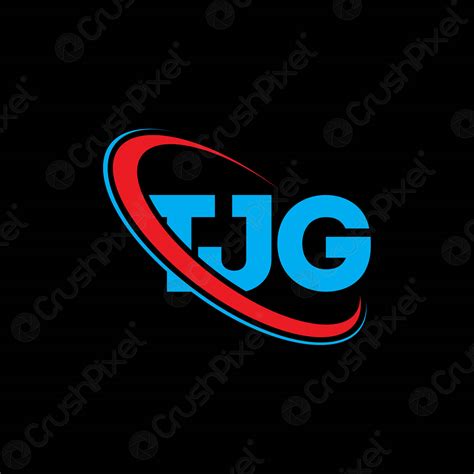 tjg logo tjg letter tjg letter logo design initials tjg stock vector  crushpixel