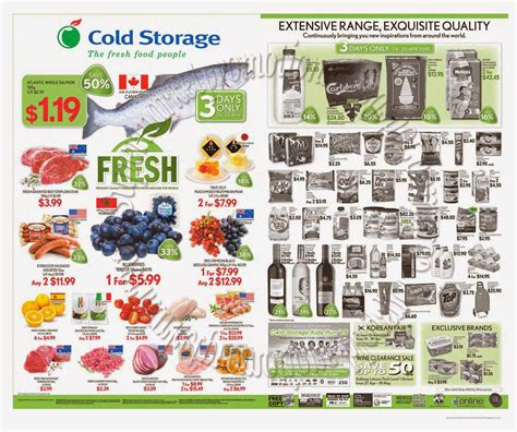 cold storage weekly promotion   april  supermarket promotions