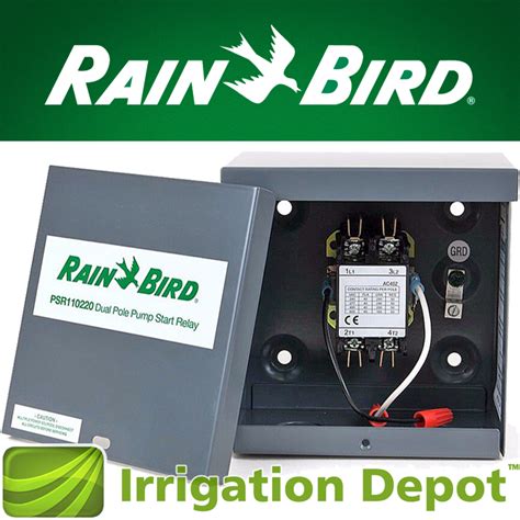 rain bird psr dual voltage pump start relay irrigation depot