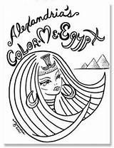 Color Egypt sketch template