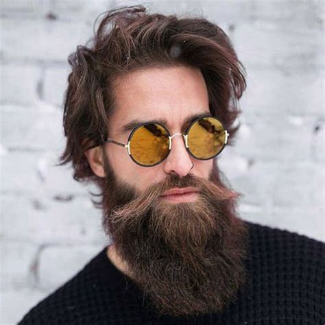 101 Long Hair Beard Style Ideas Smart Casual And