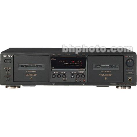 sony tc  dual cassette playerrecorder tcwe bh photo