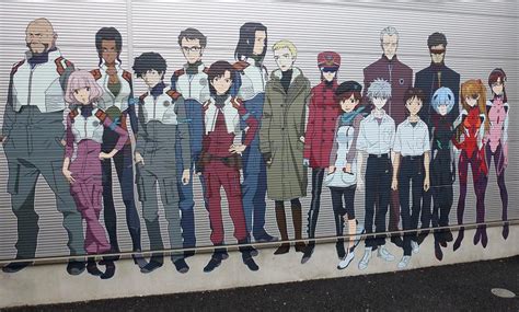 Neon Genesis Evangelion Wall Paint Tokyo Moe Style