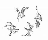 Rabbit Brer Coloring Playing Pages Style Another Printable sketch template