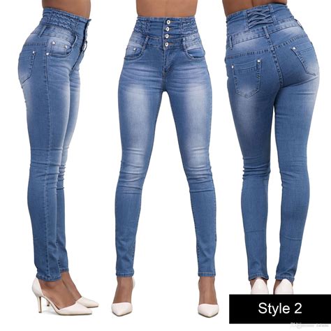 2021 Autumn Sexy Skinny Jeans Women High Waisted Stretch